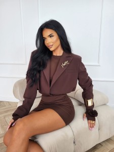 Marynarka BOMBERKA BROWN  