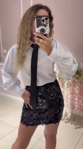 Koszula BRITTA WHITE