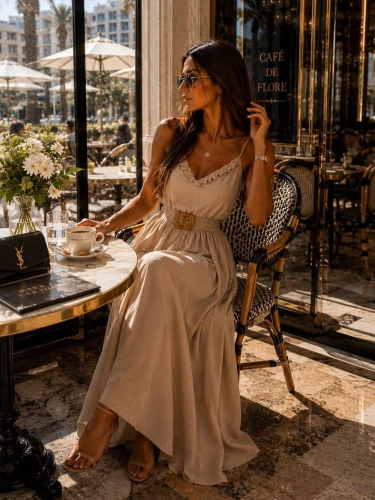 SUKIENKA BOSTON MAXI BEIGE