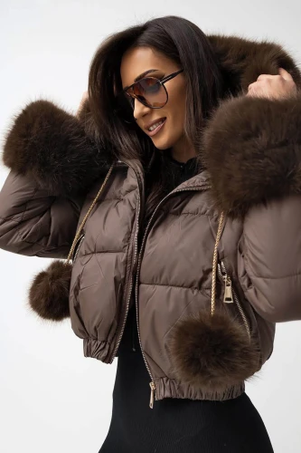 Kurtka VERONA BROWN